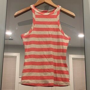 Anthropologie Maeve Striped Krista Ribbed Tank